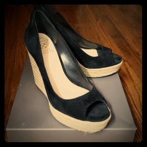 Vince Camuto Peep Toe Espadrille